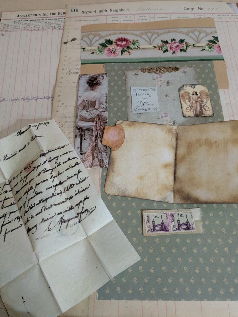 antique and handmade green envy